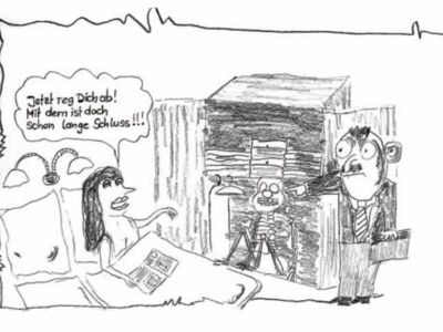 Jetzt reg Dich ab! Mit dem ist doch schon lange Schluss!!!